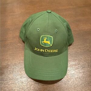 John Deere Green Hat with Iconic Logo